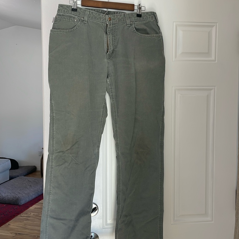 Women’s carhartt canvas work pants